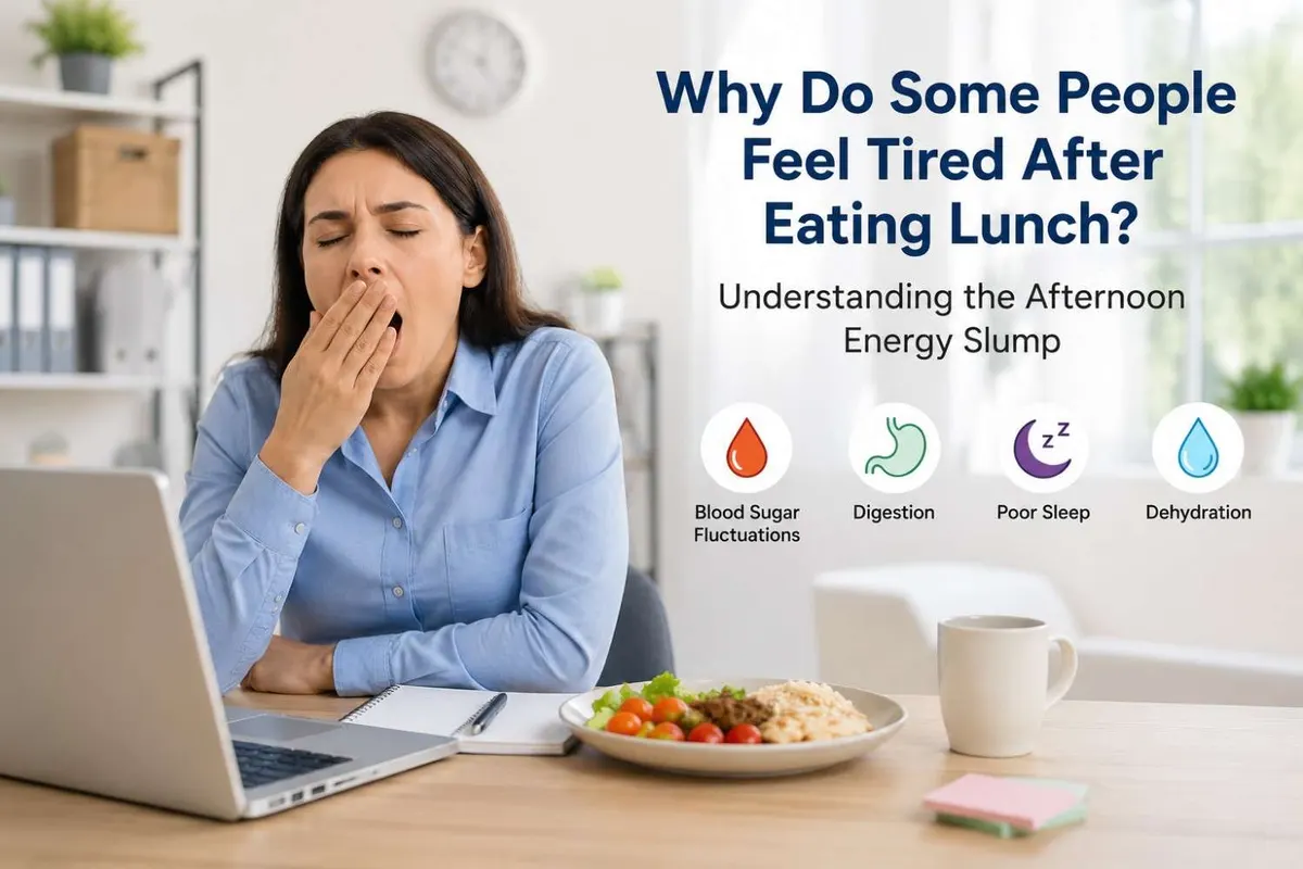 Why Do Some People Feel Tired After Eating Lunch? Understanding the Afternoon Energy Slump